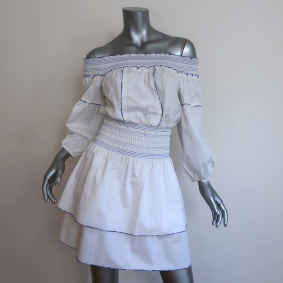 Parker Dresses & Skirts - Parker Kara Off the Shoulder Dress White Size S